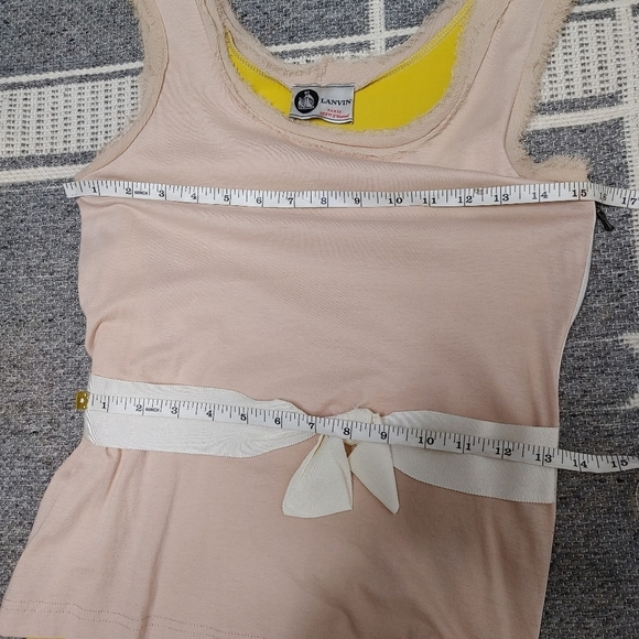 Vintage LANVIN early 2000's silk dress XS - Picture 14 of 16